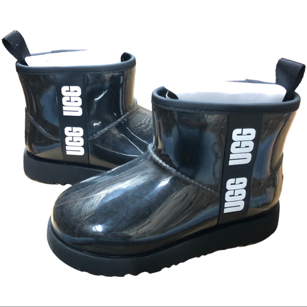 UGG women’s mini classic clear rain winter boot